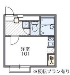 レオパレスＳ．Ｆの物件間取画像